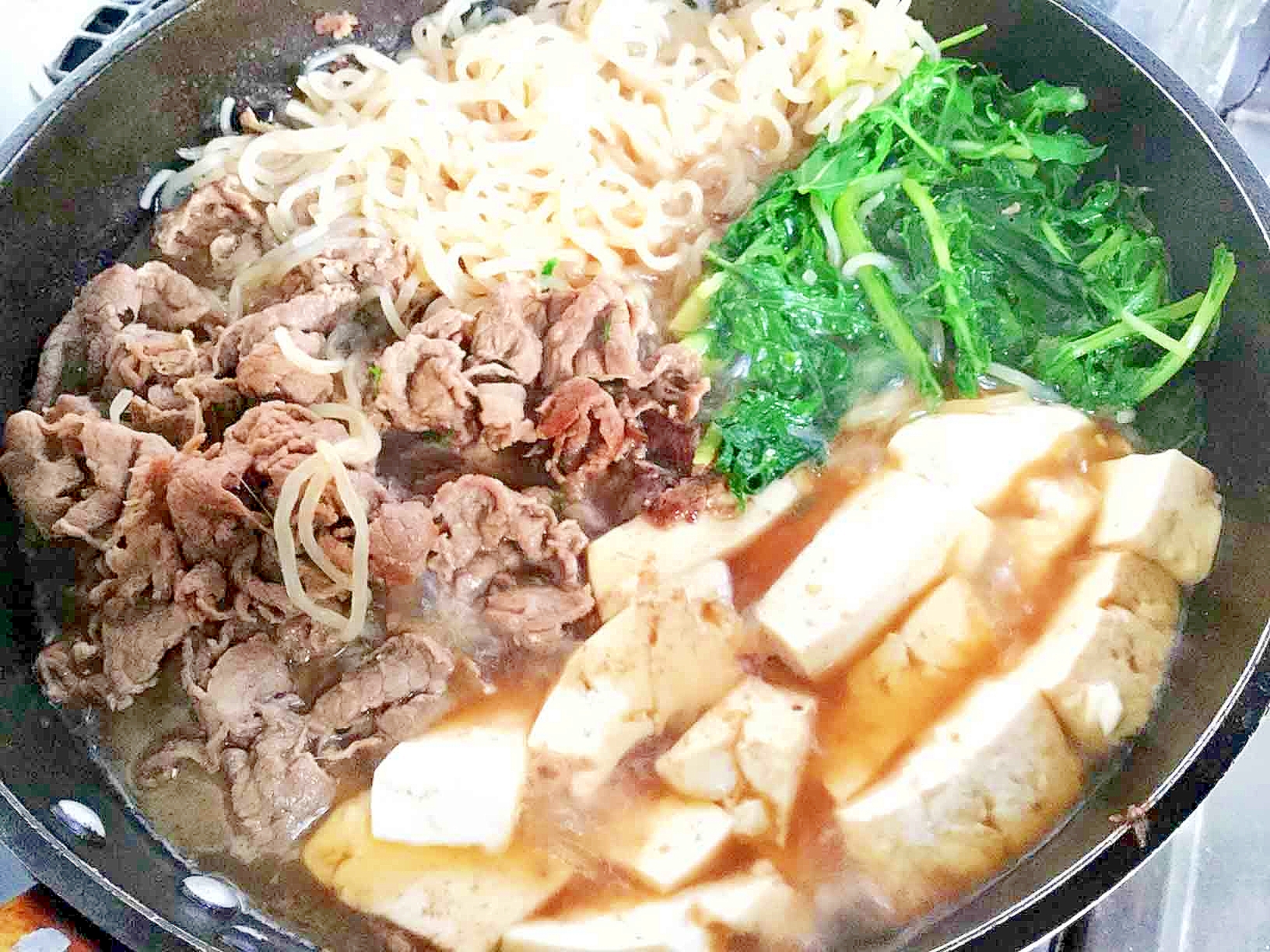 しらたきたっぷりすき焼き レシピ・作り方